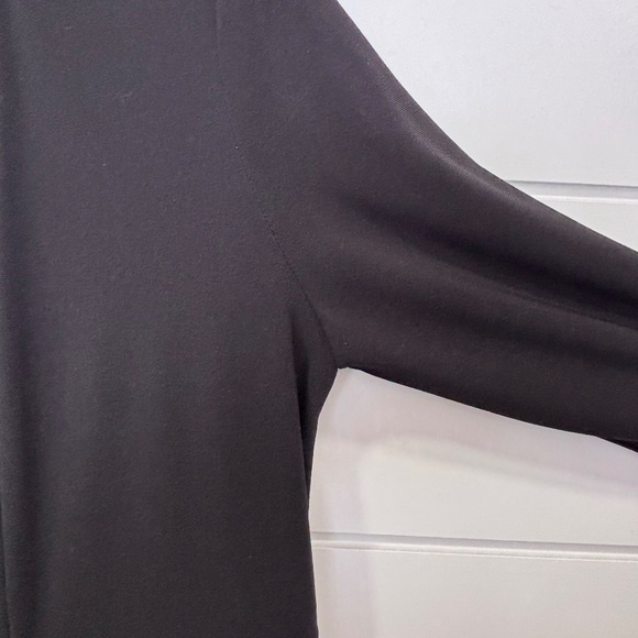 Joseph Ribkoff black swing open front cover up converts to a bolero jacket sz 4 - Picture 9 of 16